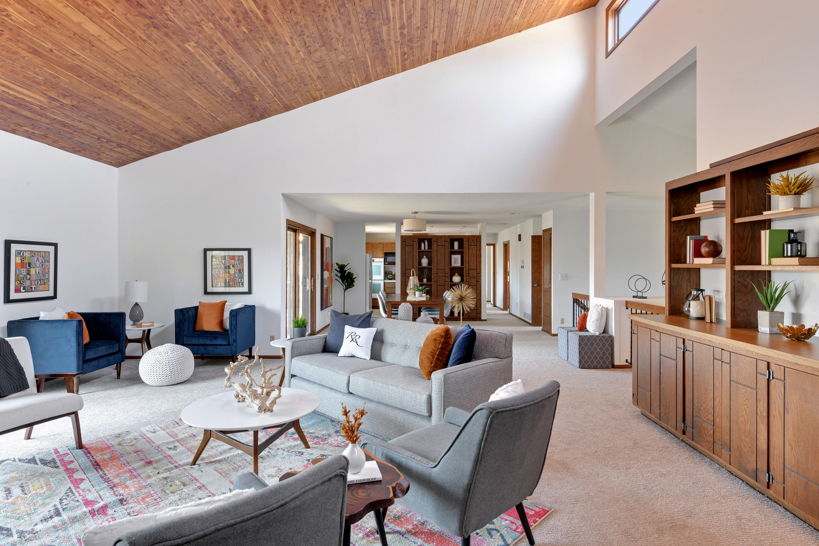 Completely open main floor!