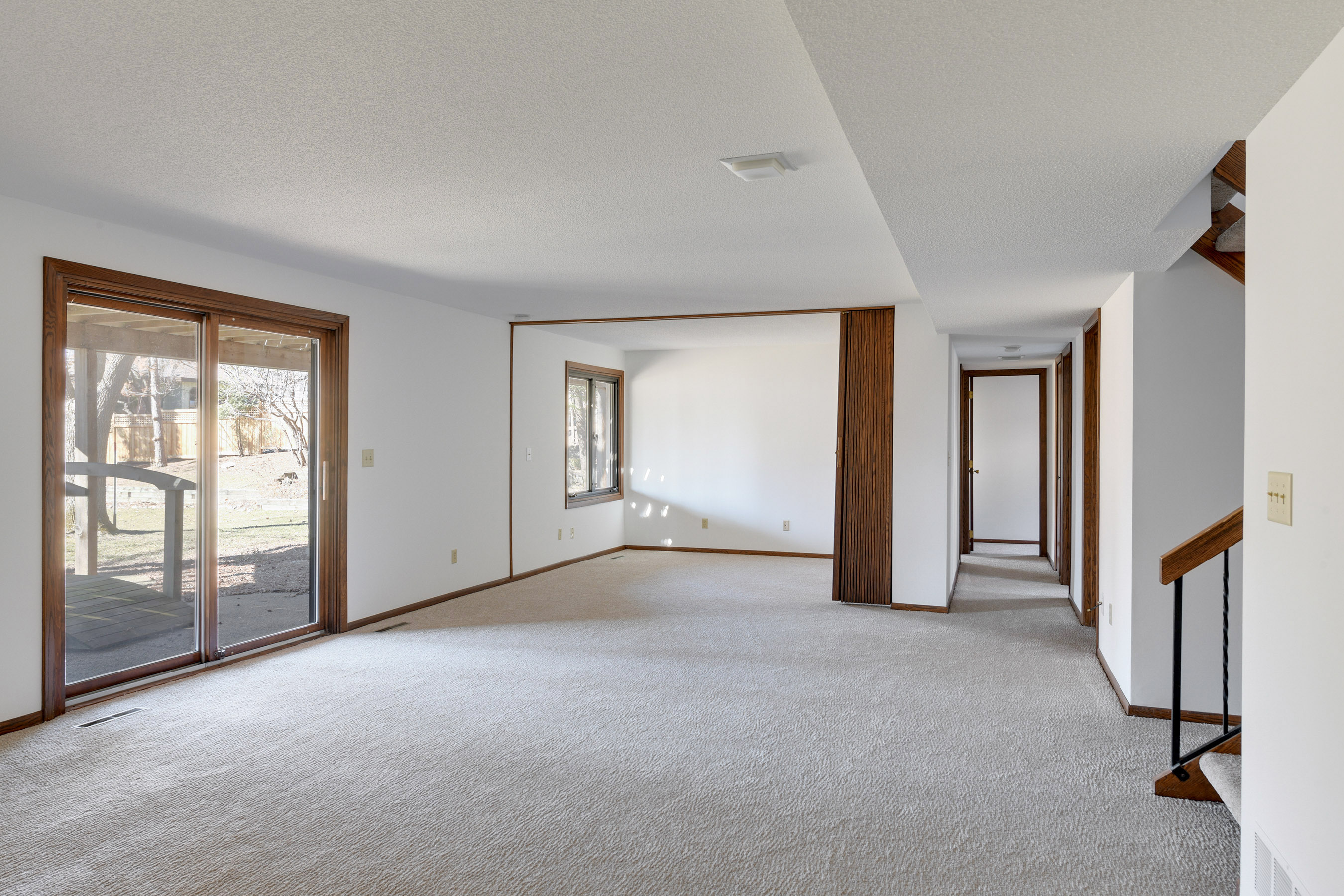 Walkout lower level with tons of space!