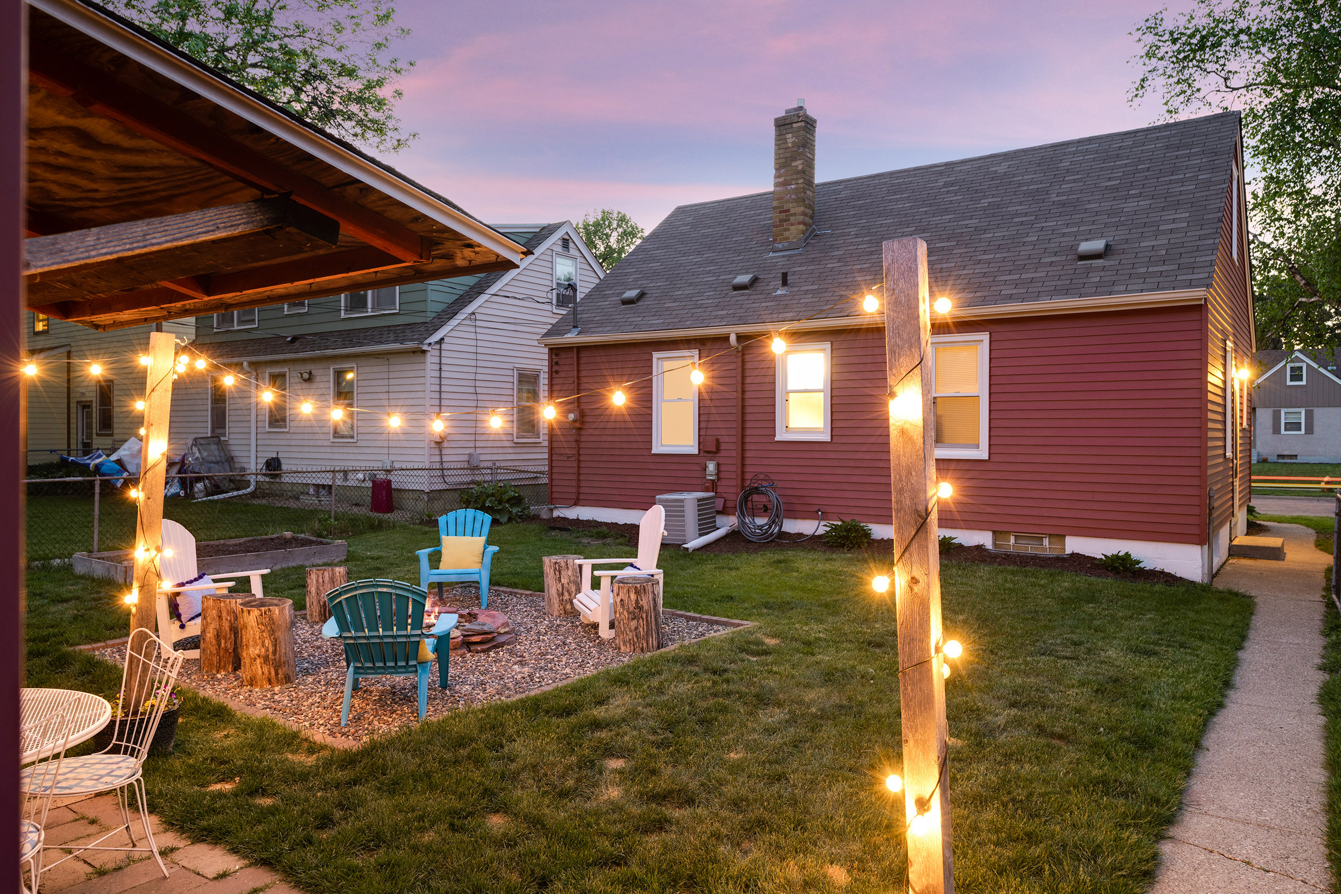 Great backyard for entertaining