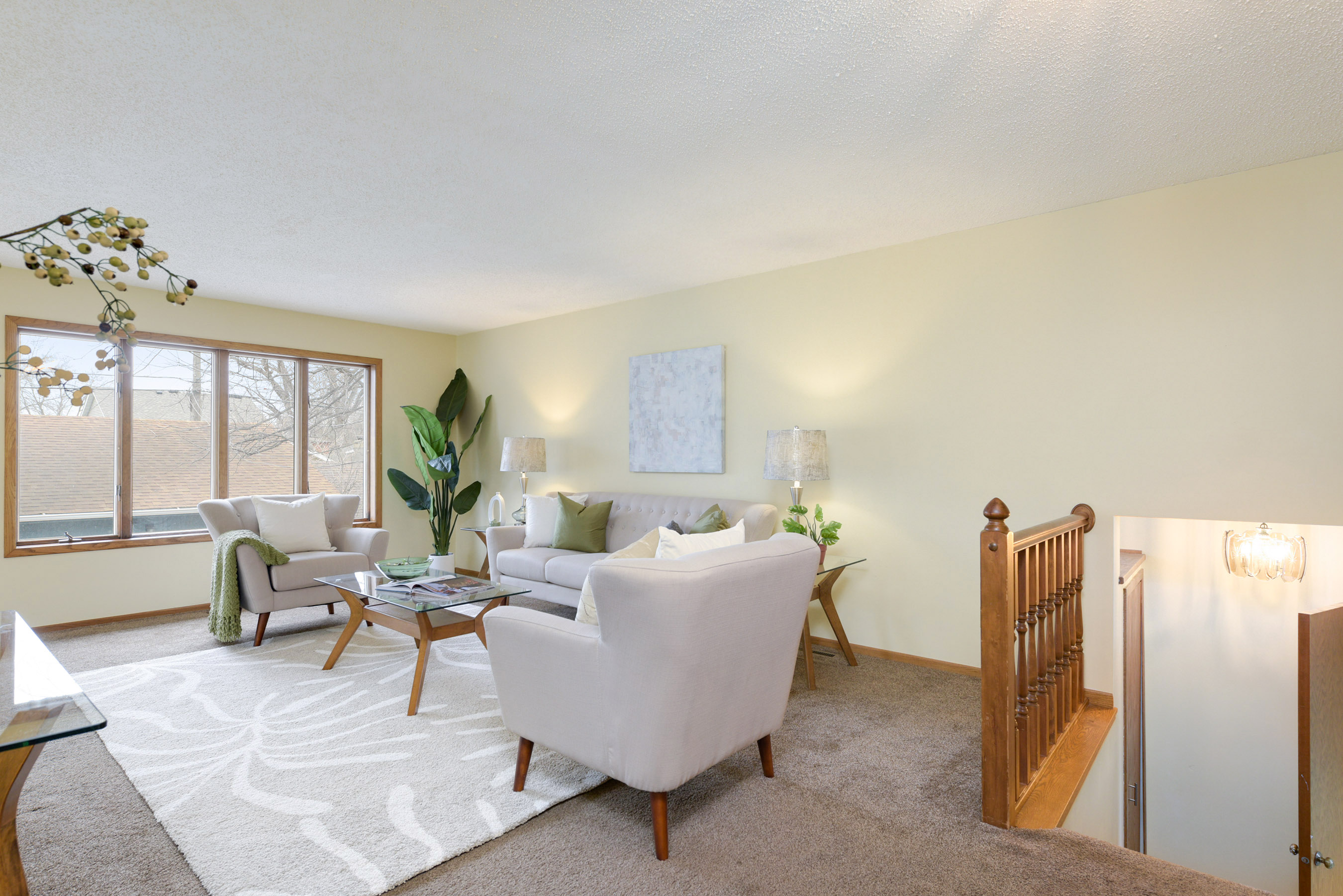 Upper living room
