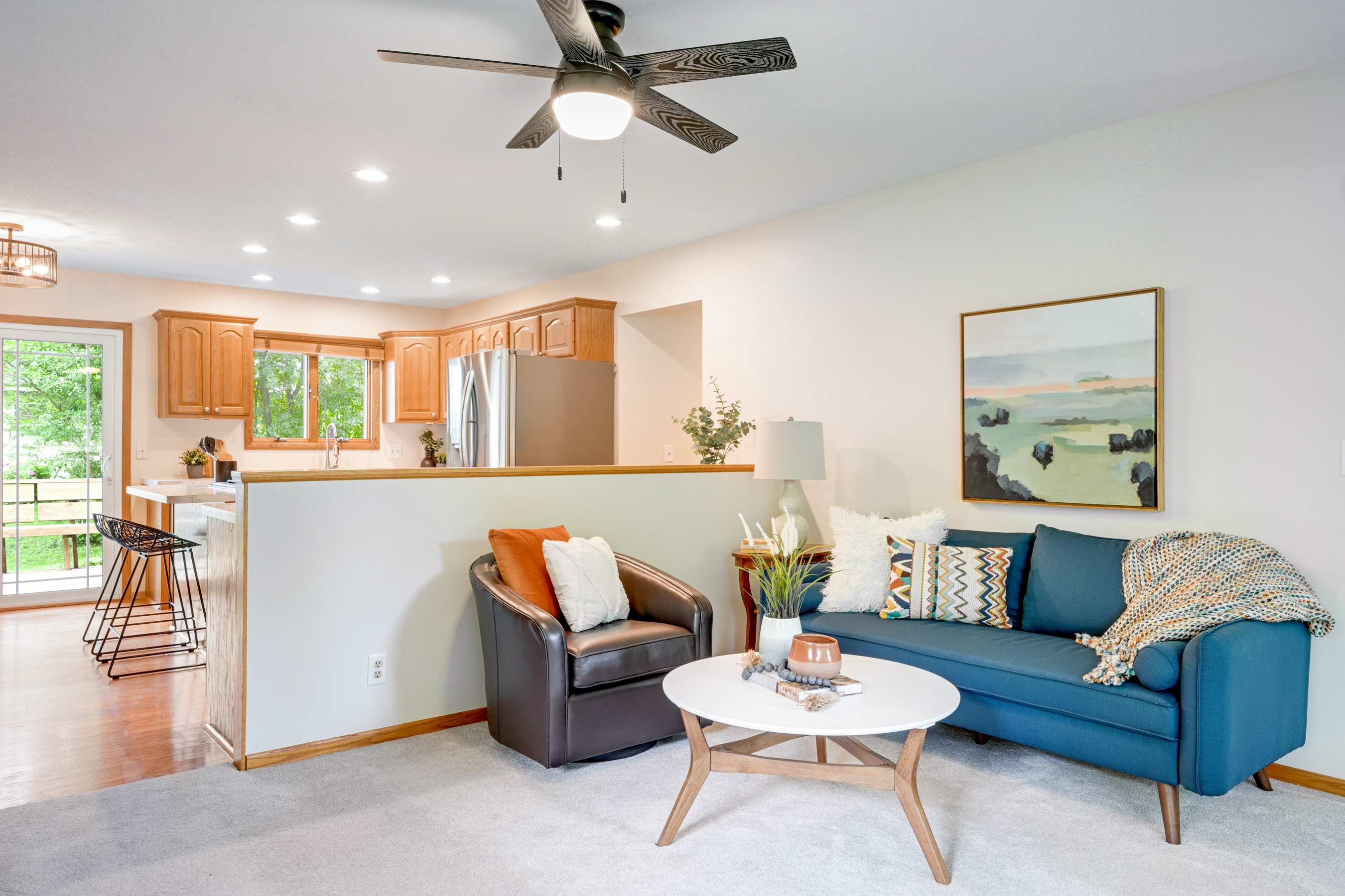 Open Family room to Kitchen!