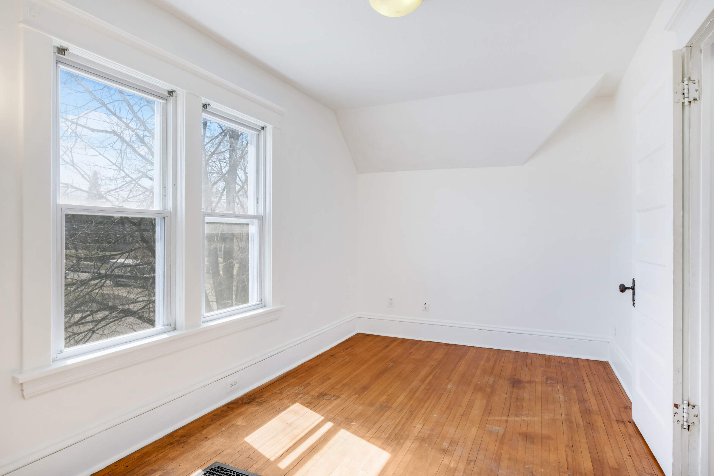Another view of the first bedroom on the upper level